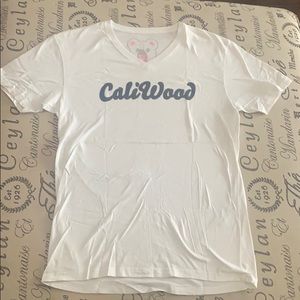 CaliWood and Co Logo V-Neck Tee